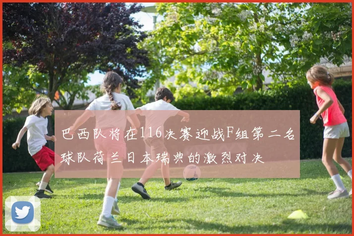 巴西队将在116决赛迎战F组第二名球队荷兰日本瑞典的激烈对决