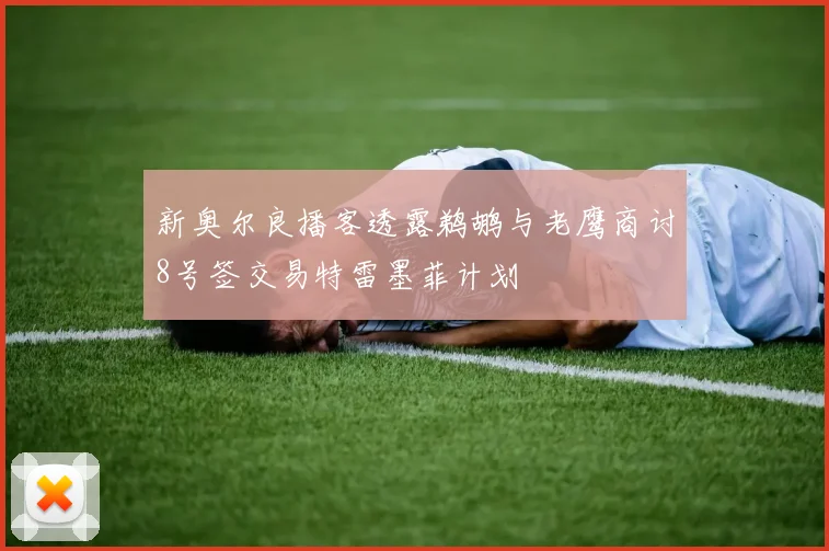 新奥尔良播客透露鹈鹕与老鹰商讨8号签交易特雷墨菲计划